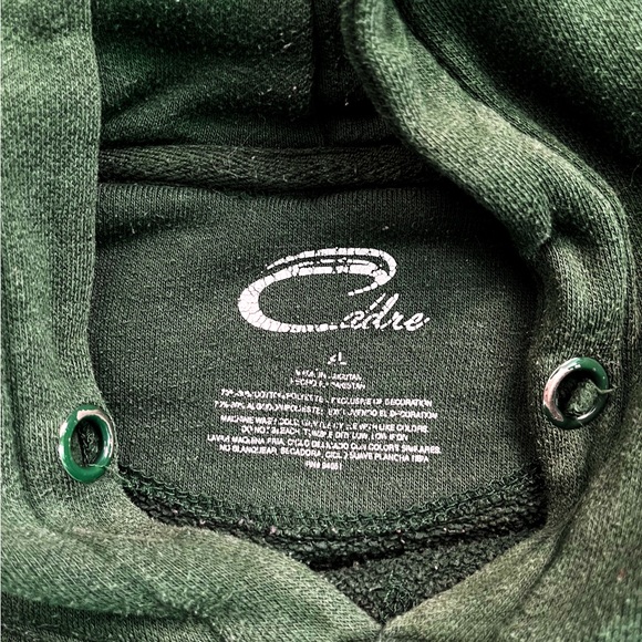 X-Large Forest Green Vermont College Catamounts Hoodie - Picture 2 of 4